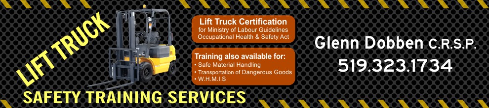 Lift Truck Safety Training Services